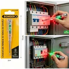 2 Peças Screwdriver for Voltage Test 70-250v