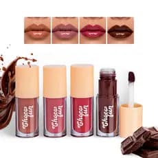 Choco Fun Lip Tint Cream Gloss Labial Lápis Contorno Labial Retrátil Choco Fun Fenzza