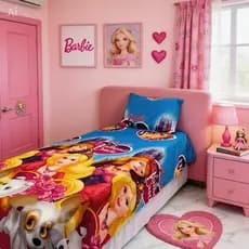 Jogo de Cama Solteiro Temático 2 Peças Estampado Toque Macio (Lençol + Fronha)