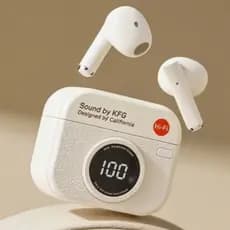 Fone Bluetooth Sem Fio Q86 TWS Hi-Fi Display LED Redução De Ruído Bateria 36h