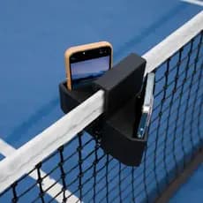 Suporte Para Celular Rede Tênis Beach Tennis Filmagem Treino Jogos Análise De Partidas