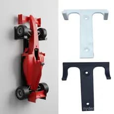 yu Elegante Suporte De Suspensão De Parede Para Miniaturas De Automóveis Valioso Cabide De Coleção De Carro Decoração De