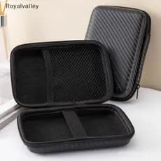 [Royalvalley] Carregador De Telefone EVA Portátil Barbeador Com Zíper Bolsa Proteção Caso Disco Rígido Cabo De Dados Arm