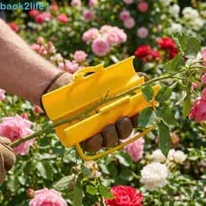 BACK2LIFE1 Removedor De Espinhos De Rosa , Ferramenta Floral Profissional De Design Cilíndrico , Alicate De Picada