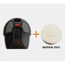 Kit Capa Chave Fiat Pósitron Uno Palio Siena Com Bateria