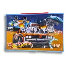 Conjunto de Pintura Infantil Hot Wheels – 86 Peças para Criar e Colorir