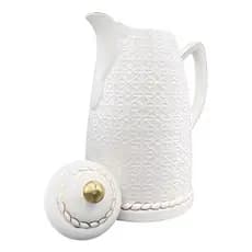 Garrafa Termica Chá E Café Luxo Porcelana, 1 L Cor Branco 2