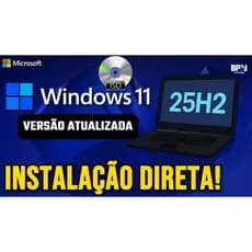 DVD Windows 11 Completo Atualizado 25H2