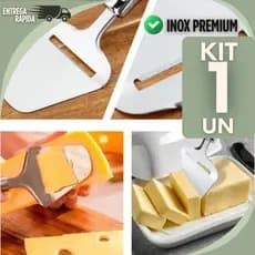 Fatiador / Plaina de Queijo em Aço Inox – Inox Premium
