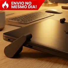 Suporte Notebook Portátil Ergonômico Compacto Leve Resistente para Trabalho e Estudos