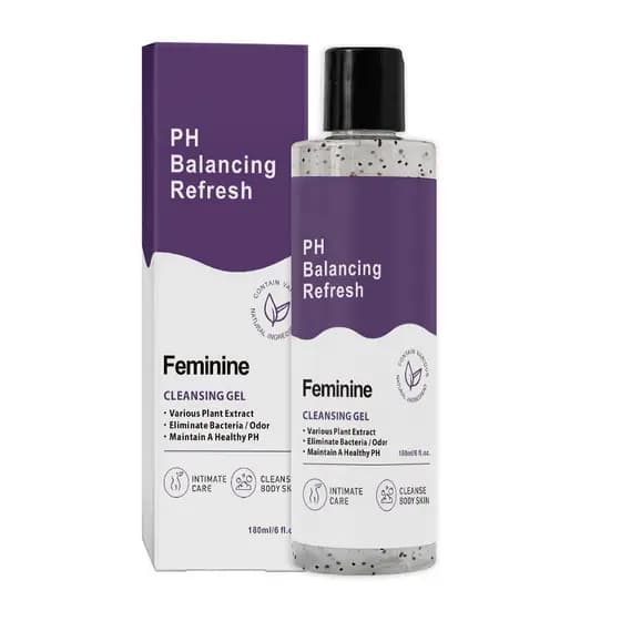 Sabonete Íntimo Feminino Her Refresh pH Balance, Ingredientes Naturais e Orgânicos, Sabonete Hidratante para o Corpo que
