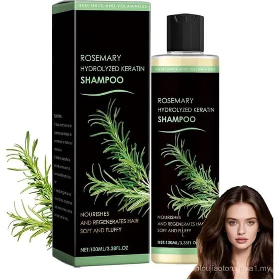 Shampoo Kerarose para Crescimento Capilar com Alecrim, Shampoo Orgânico para Crescimento Capilar com Alecrim, Shampoos E
