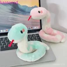 KENTONSD Ano Da Cobra Brinquedo De Pelúcia , Boneca Macia De Animal Confortável Vestida