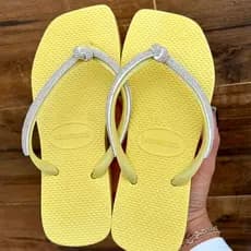 CHINELO FEMININO COM STRASS PRATA VARIAS CORES