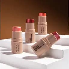 Blush Iluminador Stick Pocket Multifuncional Dia A Dia Mahav