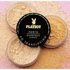 Pó Facial Translúcido Playboy Matte Fixador Maquiagem Profissional