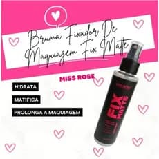 Fixador de Maquiagem Miss Rose Fix Matte 120ml Longa Duração
