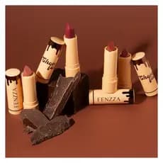 NOVAS CORES  | Batom Soft Matte Choco Fun Fenzza – La Creme, Choco Cake, Alfajor e Napolitano