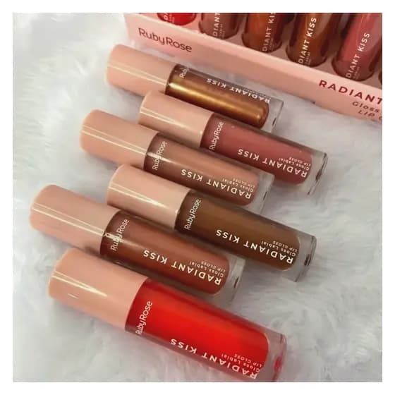 LANÇAMENTO | Ruby Rose Gloss Labial Radiant Kiss