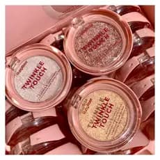 Sombra e Iluminador Twinkle Touch Linha Rosa by Ruby Rose Efeito Glow
