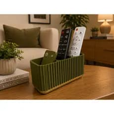 Porta Controle Remoto Organizador de Mesa Sala Quarto Escritório