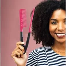 Pente Alisador De Cabelo DIY Para Alisamento E Modelagem Profissional