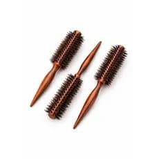 Escova de Cabelo Profissional Madeira Cerdas Javali
