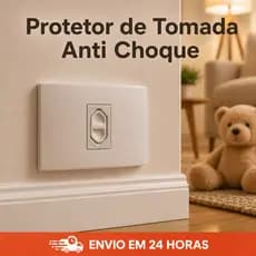 Protetor de Tomada Kit Segurança Infantil Anti Choque kit 10/20/30 Bebê Crianças Envio Rápido