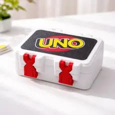 Caixa Jogo Uno Baralho Organizador Armazenamento Cartas Estojo Case Proteção Compacta