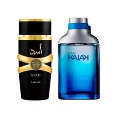 Perfumes Kaiak + Asad Eau de Parfum Masculino Tradicional 100ML  Elegância e fragrância para seu dia