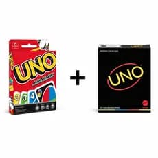 Jogos de Carta Uno & Uno Black Baralho Alta Qualidade Cartas Diversão Entretenimento Amigos