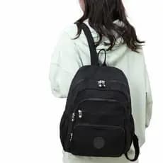 Mochila Escolar de Capacidade Estudantes Notebook Impermeável Unissex Juvenil Nylon
