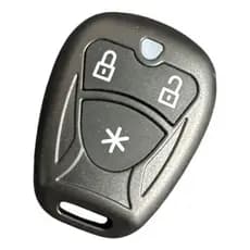 Carcaca Controle Alarme Taramps Preto Tr1 Tw20 3 Botoes Orig