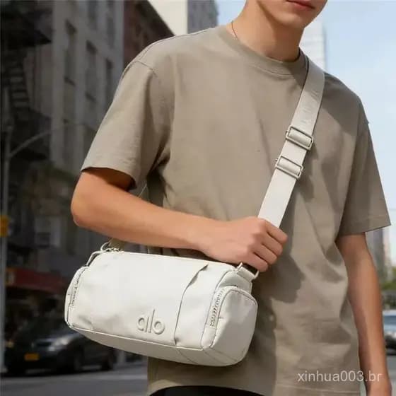 Mais vendido |     Bolsa simples de tecido de nylon, bolsa de ombro, bolsa mensageiro, bolsa com múltiplos compartimento