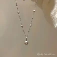 ⭐     Colar de Pérolas Céu Estrelado Vintage, Gargantilha de Luxo Leve de Alta Qualidade, Estilo Único, Colar em Forma d