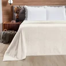 Cobertor Casal Queen Gigante 2,20 x 2,40 Grossa Antialérgico Flannel Pelinhos Premium Macio Peseira