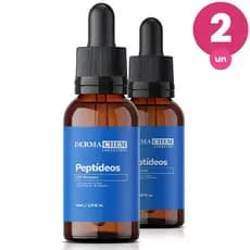 Kit 2 Sérum Anti Olheiras Peptídeos 30ml Efeito Lifiting Clareador Natulux - Dermachem