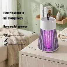 Armadilha para Insetos Luminária Anti-Mosquito – Repelente Elétrico com Lâmpada UV, Conexão Direta USB