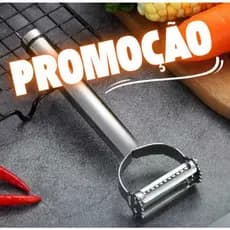 Descascador INOX Legumes Frutas Dupla Lâmina Móvel 2 Em 1/Descascador De Legumes Verduras Frutas Promoção