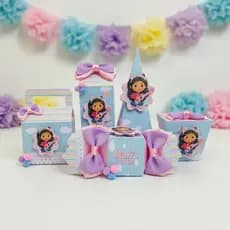 Kit Festa Personalizado, Festa A Casa Mágica da Gaby, Lembrancinha personalizada Aniversário A Casa Mágica da Gaby