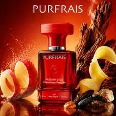 PURFRAIS Perfume Masculino Pheromone 25ml Longa Duração Fougère Fresco e Sedutor