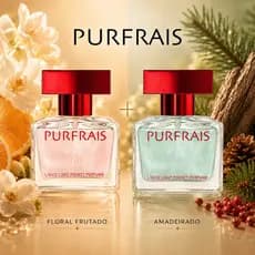 PURFRAIS Perfume Pocket Set 18ml | Mix Gourmand, Oriental & Amadeirada | Longa Duração | Portátil e Elegante