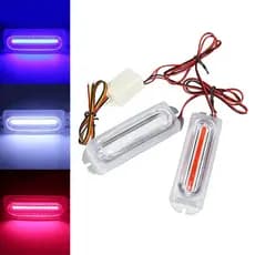 Kit 2 Strobos Flash Automotivo com Controladora 12V LED COB