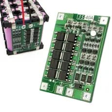 Placa de Proteção BMS 3s 40A Circuito de Proteção Carregador de Bateria de Lítio 18650 12,6V