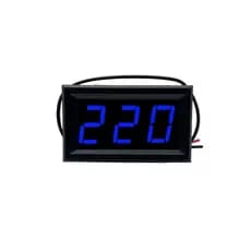 Display Voltímetro AC Corrente Alternada 110V 220V Led Digital Medidor de Tensão Digital