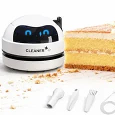 Mini Aspirador De Mesa Limpador De Pó Teclado Migalhas Portátil USB Escritório Escolar Silencioso