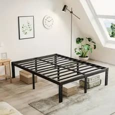 Estrado de Metal para Cama de Casal - Resistente, Moderno e Fácil de Montar