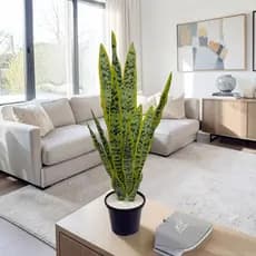 Planta Espada De São Jorge  Artificial Decorativa Realista Premium