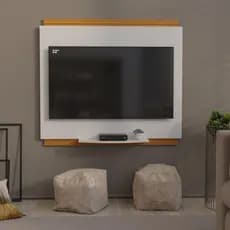 Painel Suspenso Zendaya para TV até 40 Polegadas Com Prateleira Sala e Quarto 90cm - Lojas CeF