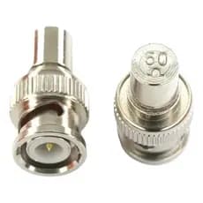 2 peças  Conector Terminador Bnc 50 Ohms | Terminador Bnc 50r 3 modelos